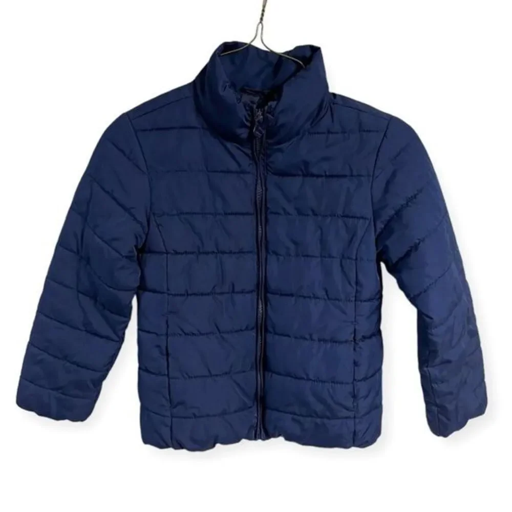 Children’s Place Girls Navy Puffer Jacket Size‎ S5/6